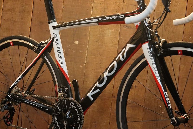 クオータ KUOTA クラーロ KURARO 2013年モデル Lサイズ シマノ アルテグラ R8000 MIX 11S カーボン ロードバイク  【芦屋店】 - メルカリ