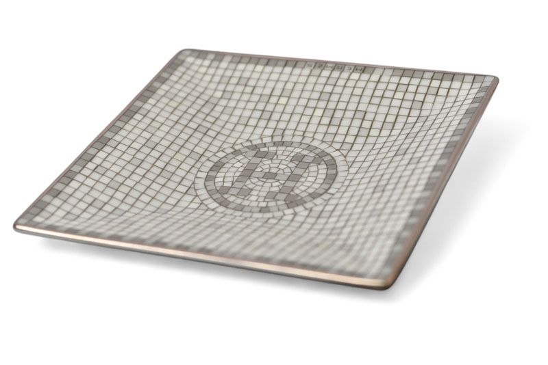 エルメス 未使用 ミニプレート/トレイ HERMES モザイク ヴァンキャトル