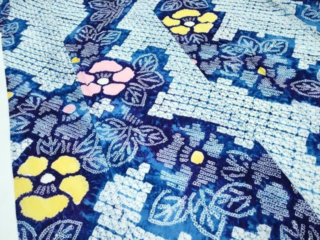 浴衣 有松鳴海絞り