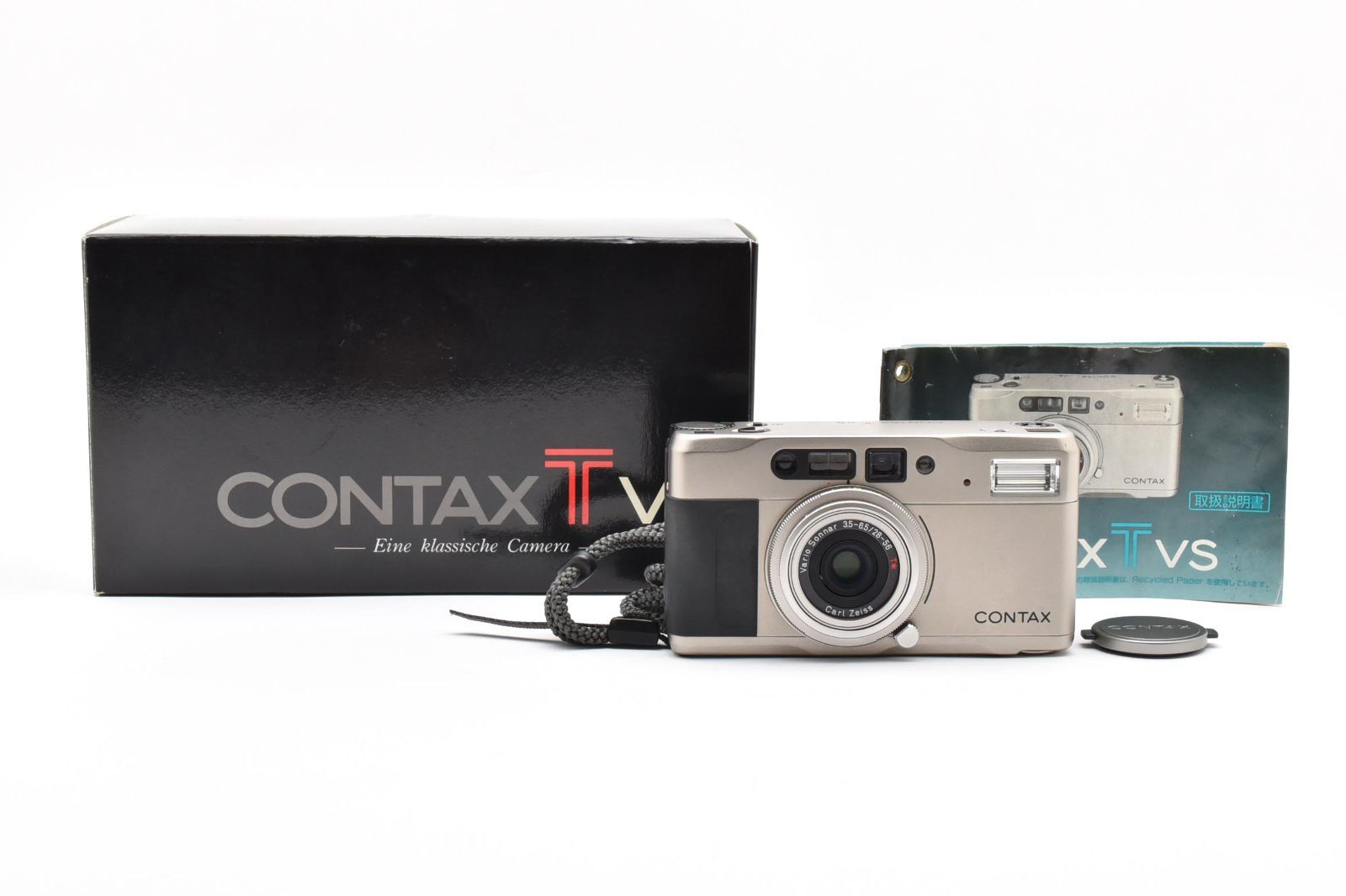 元 上 CONTAX コンタックス TVS DATA BACK Vario Sonnar 3.5-6.5|28-56mm T＊ コンパクトフィルム カメラ 5100