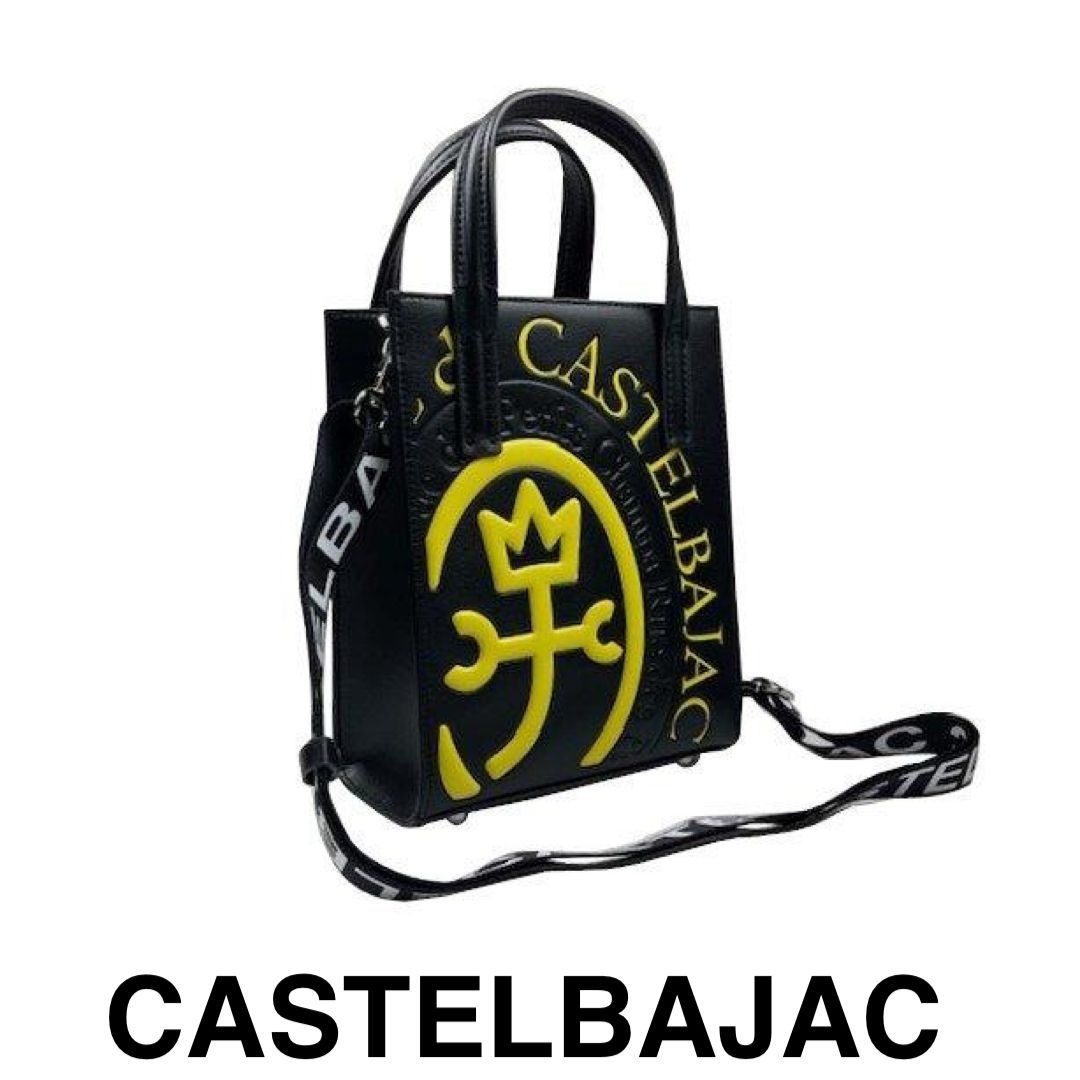 カステルバジャックCASTELBAJAC2WAY縦型トートバッグ046711-2キイロ