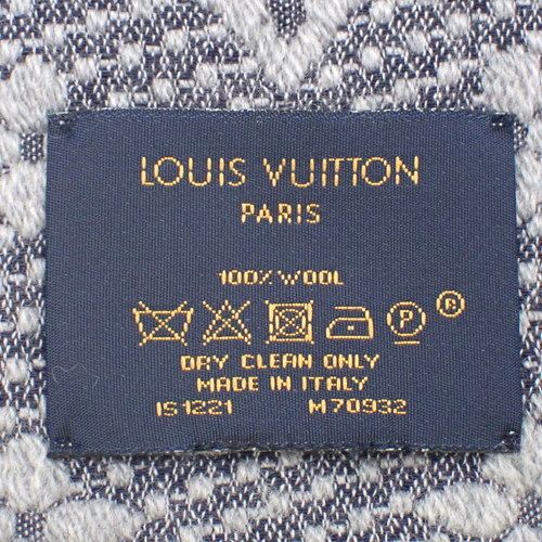 ルイ・ヴィトンマフラー マフラー・モノグラム クラシック ウール グリクレール グレー灰 40601103176 LOUIS VUITTON(ルイ・ヴィトン) モノグラム マフラー・モノグラム