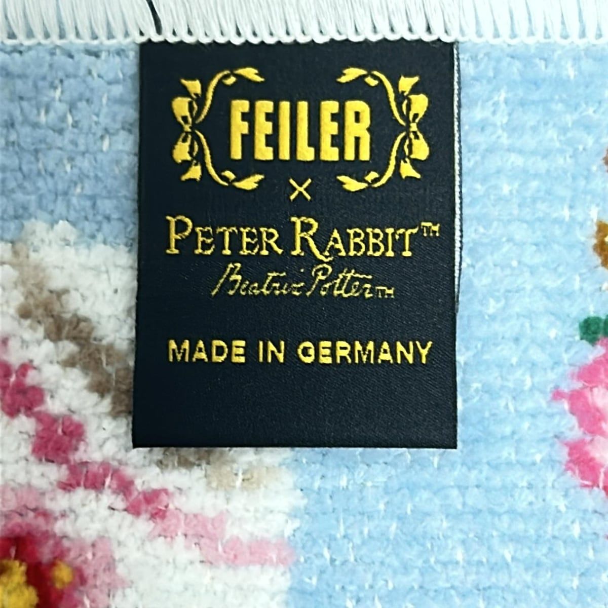 FEILER(フェイラー) 小物新品同様 - ライトブルー×レッド×マルチ