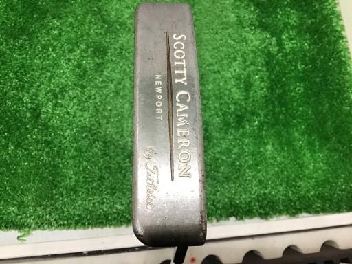 タイトリスト SCOTTY CAMERON NEWPORT ガンブルー パター PT Micro Step フレックスその他 メンズ 男性用 右利き 右用 Dランク ゴルフクラブ