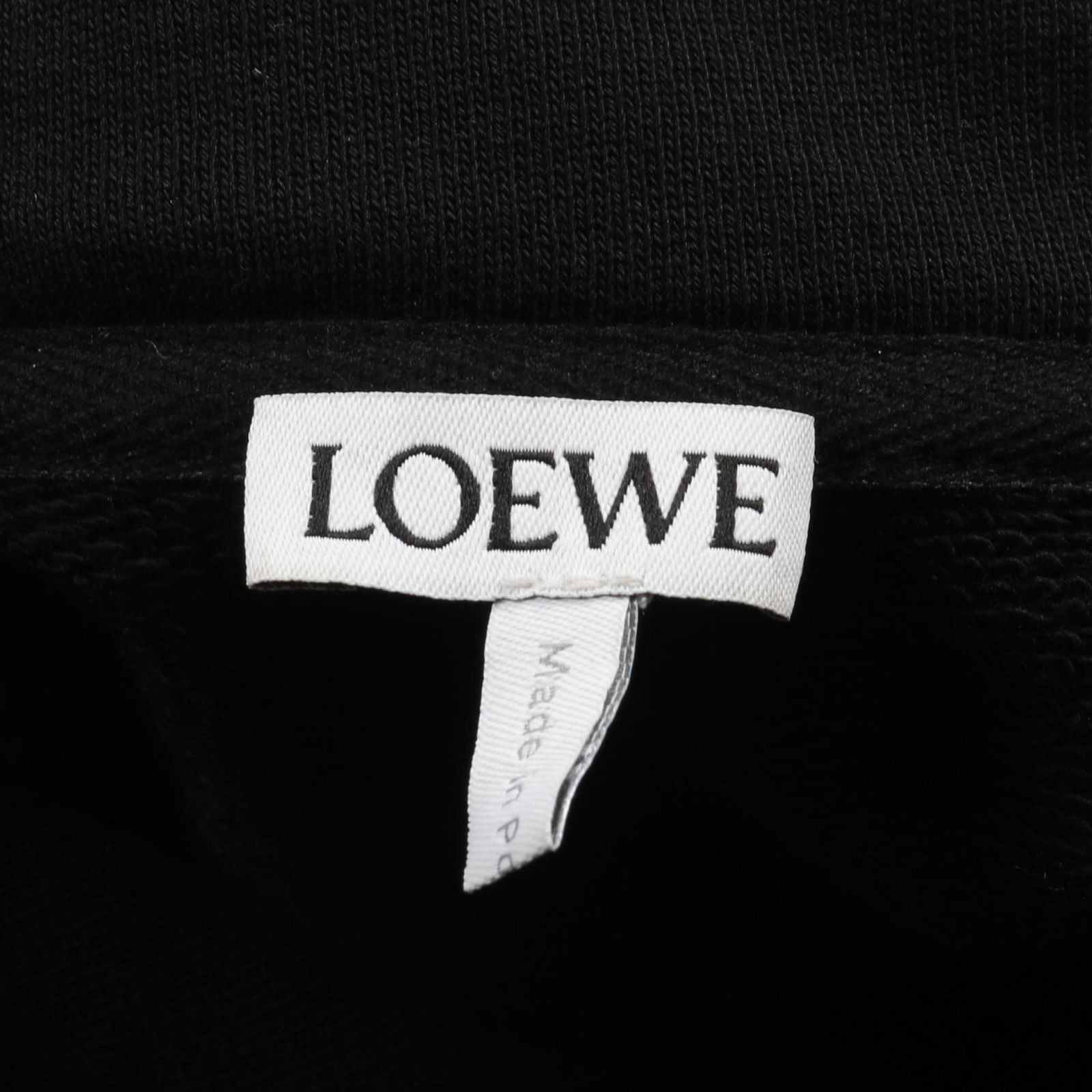 LOEWE ロエベ アナグラム クロップド フーディ パーカー LOEWE