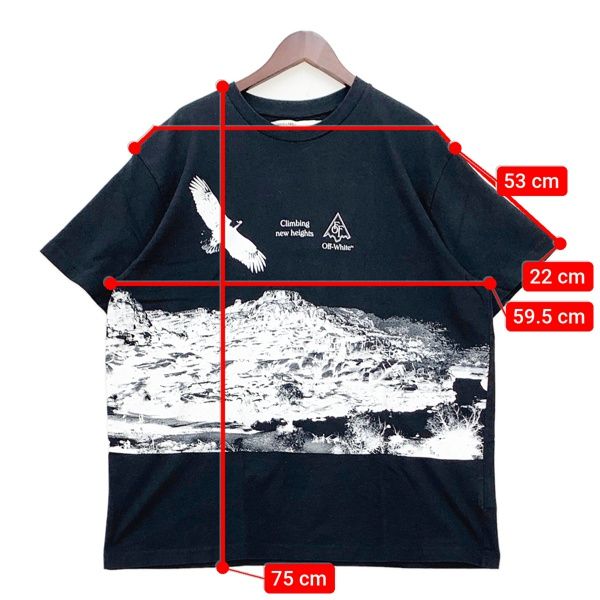 OFF-WHITE オフホワイト 半袖 Tシャツ Climbing New Heights Shirt