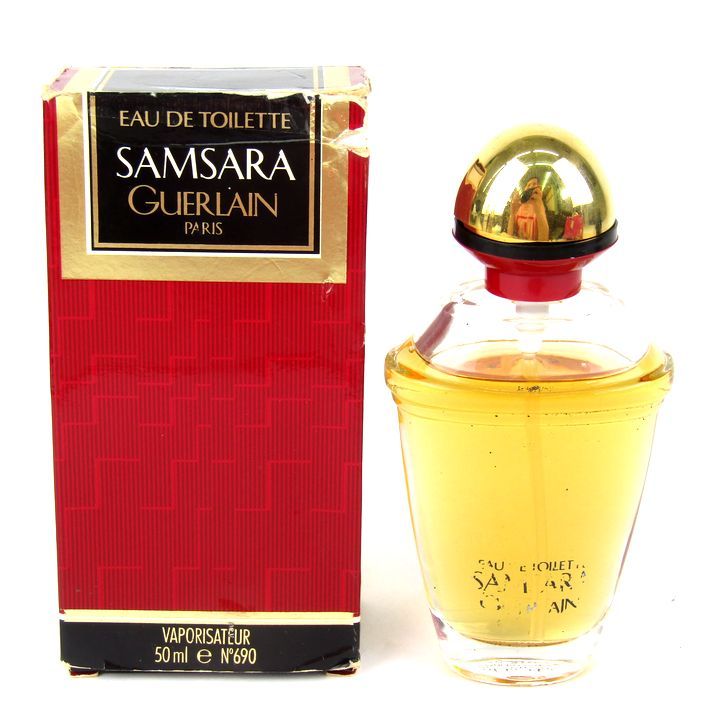 ゲラン 香水 サムサラ SAMSARA オードトワレ EDT 残8割程度 箱難有