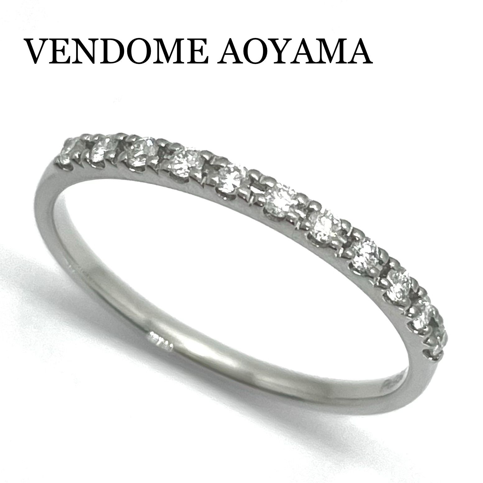 VENDOME AOYAMA / ヴァンドーム青山 ハーフエタニティ ダイヤリング