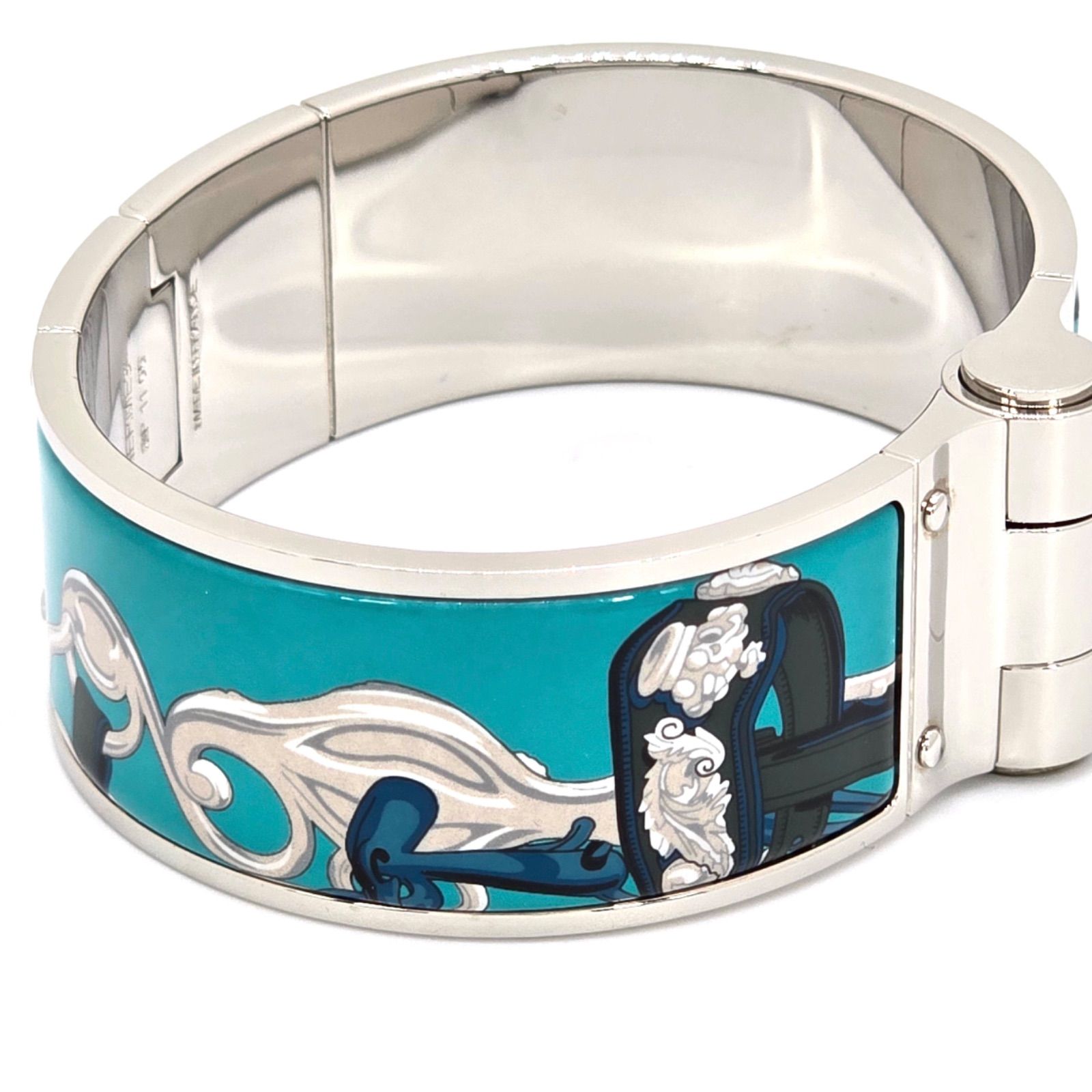 HERMES エルメス エナメル ブレスレット シャルニエールGM