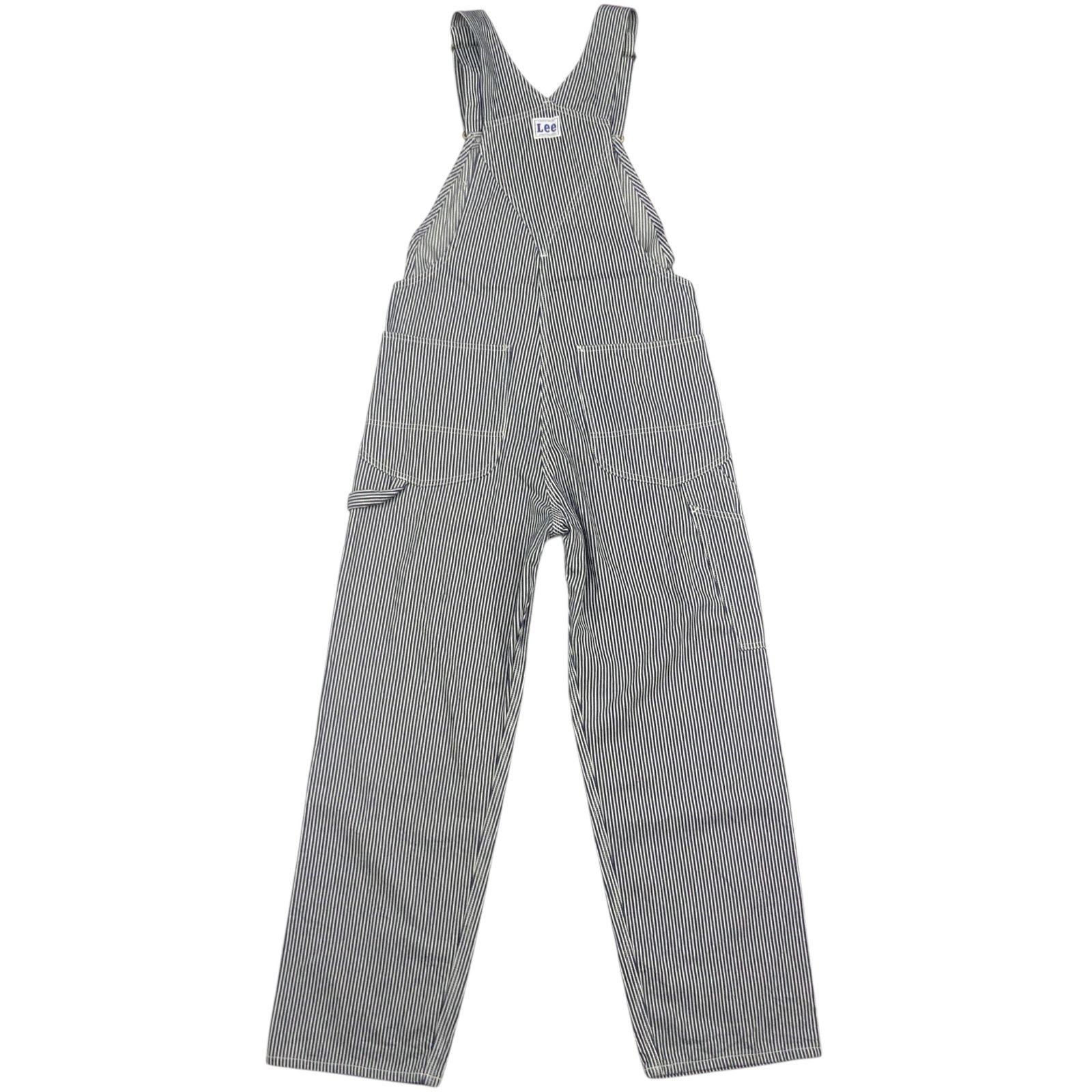 Lee リー オーバーオール ヒッコリーストライプ ユニオンメイド ワークスタイル S ワークパンツ ジーンズ ジーパン デニム メンズ オーバーオールSサイズ一覧 SEULB屋着古 HS 326