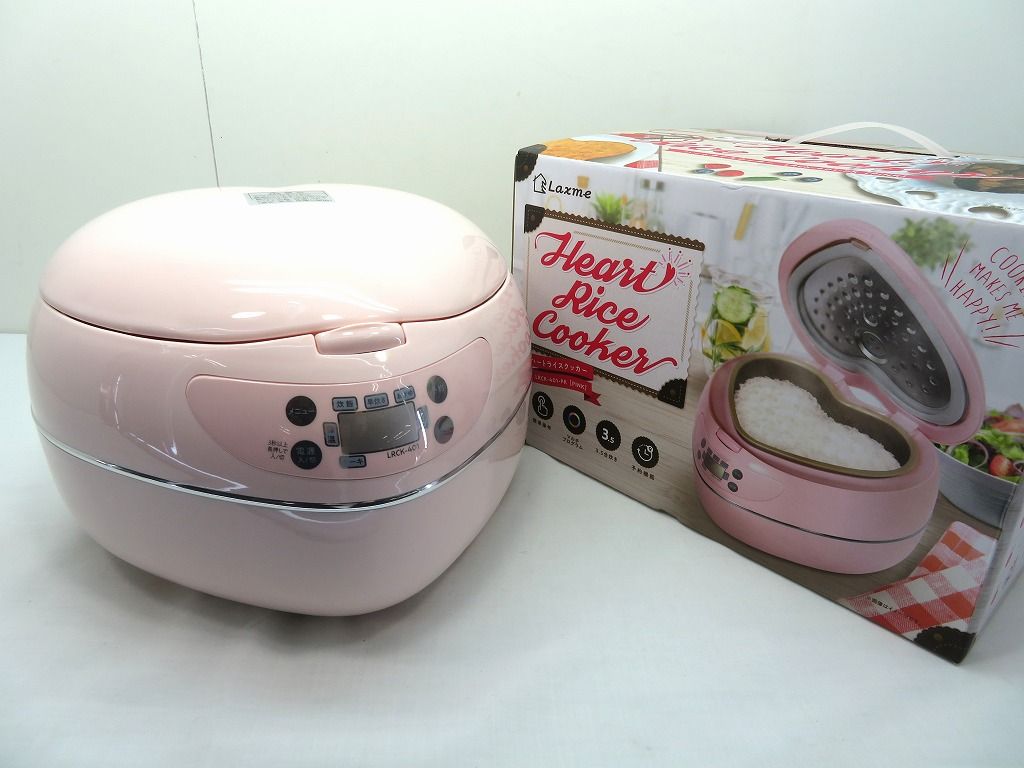 LRCK-401 ハート型炊飯器 ピンク ハートライスクッカー