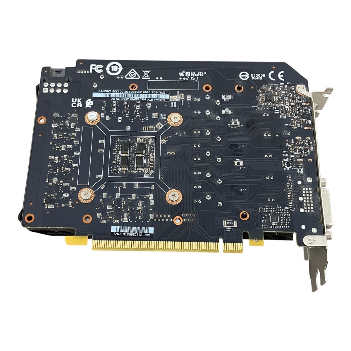 MSI GeForce GTX 1660 SUPER AERO ITX OC グラフィックボード グラボ GPU ビデオカード PC パソコン パーツ M10539469 CHRISTIANNAURATH_COM_BR