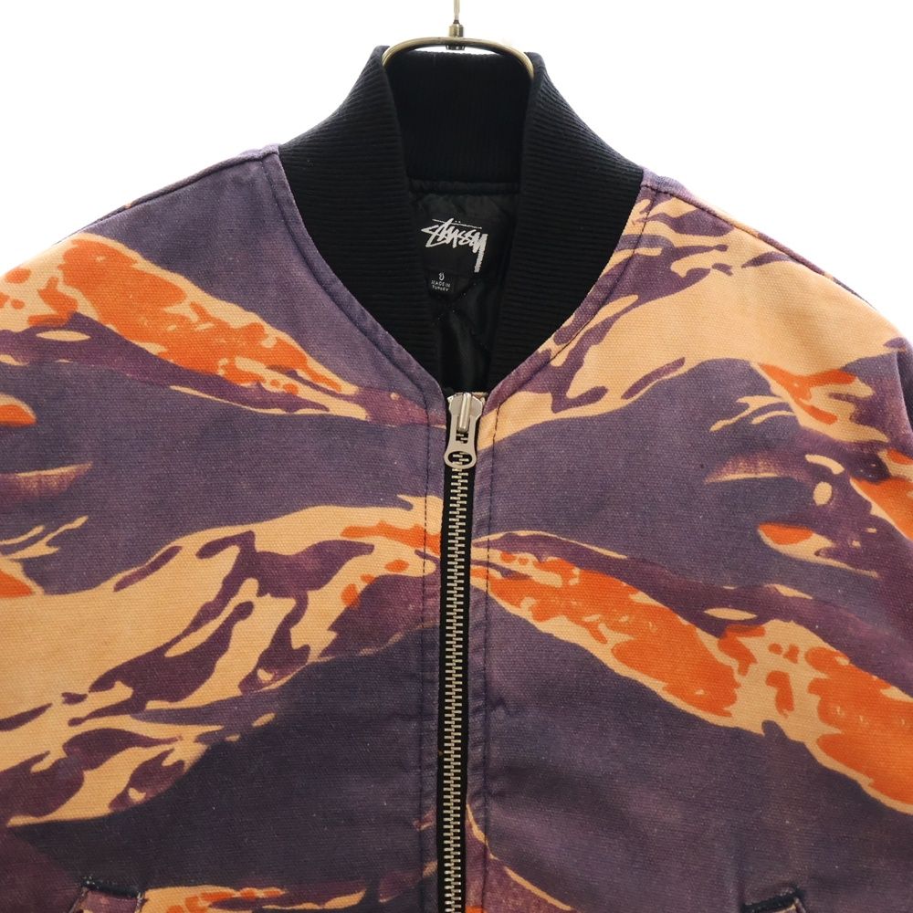 STUSSY (ステューシー) 22AW ×LUCIEN SMITH Tigris Canvas Bomber