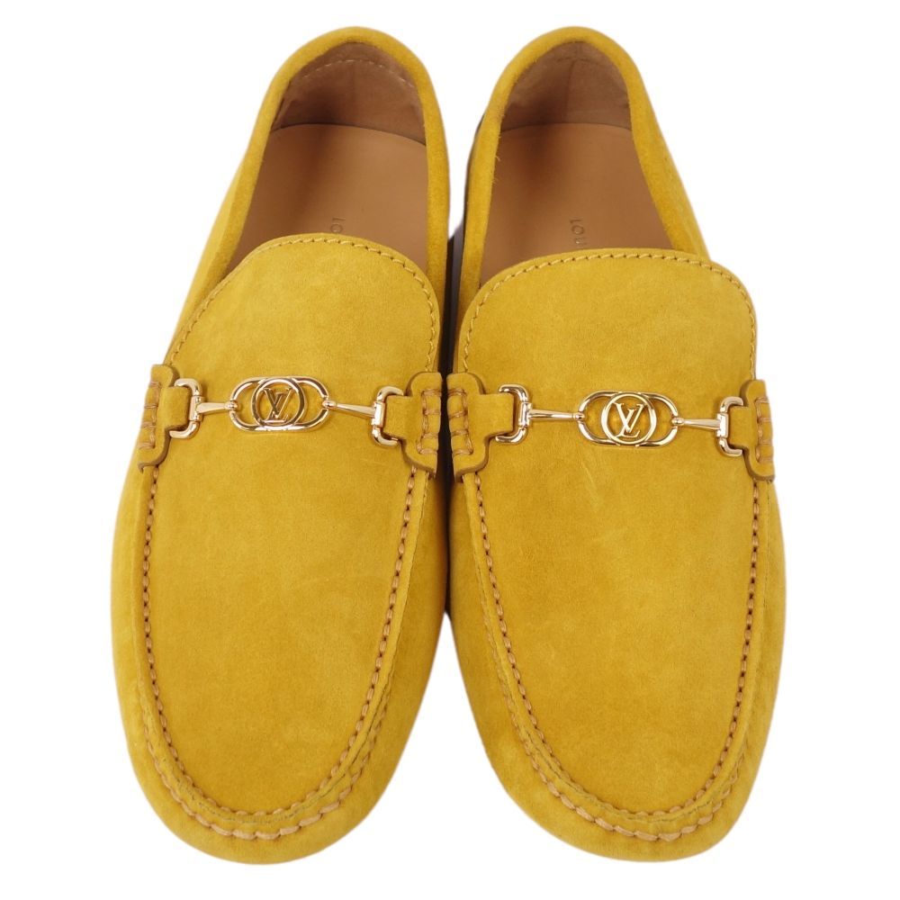 未使用 ルイヴィトン LOUIS VUITTON ローファー ヴェッキオ・ライン