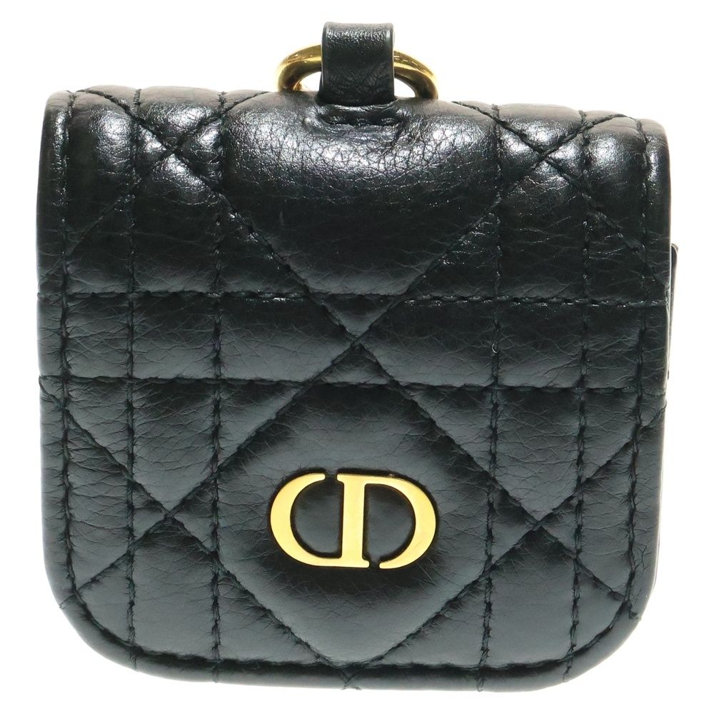 品質保証で、高速配送！ Christian Dior クリスチャンディオール CARO LEATHER AIRPODS PRO SLEEVE カロ レザー エアポッツ プロ ケース レディース ブラック S5098UWHC 寓話的な