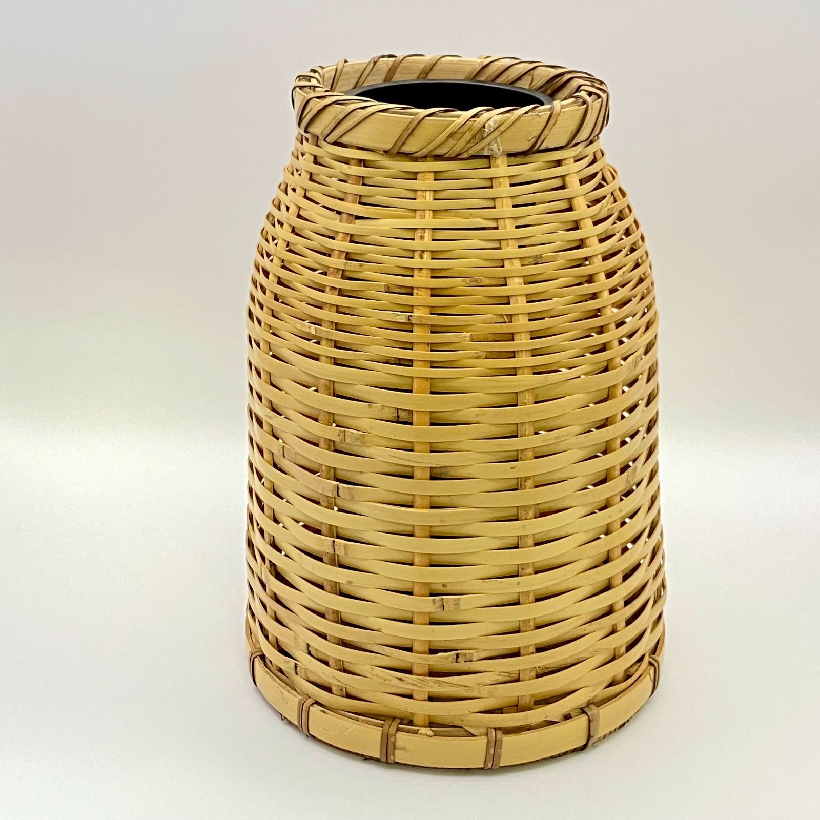 花入 方円籠 即中斎好写　和田菁竺　紙箱入　茶道具　花器　花籠　伝統工芸品 花入 方円籠 即中斎好写 和田菁竺 紙箱入 茶道具 花器 花籠 伝統