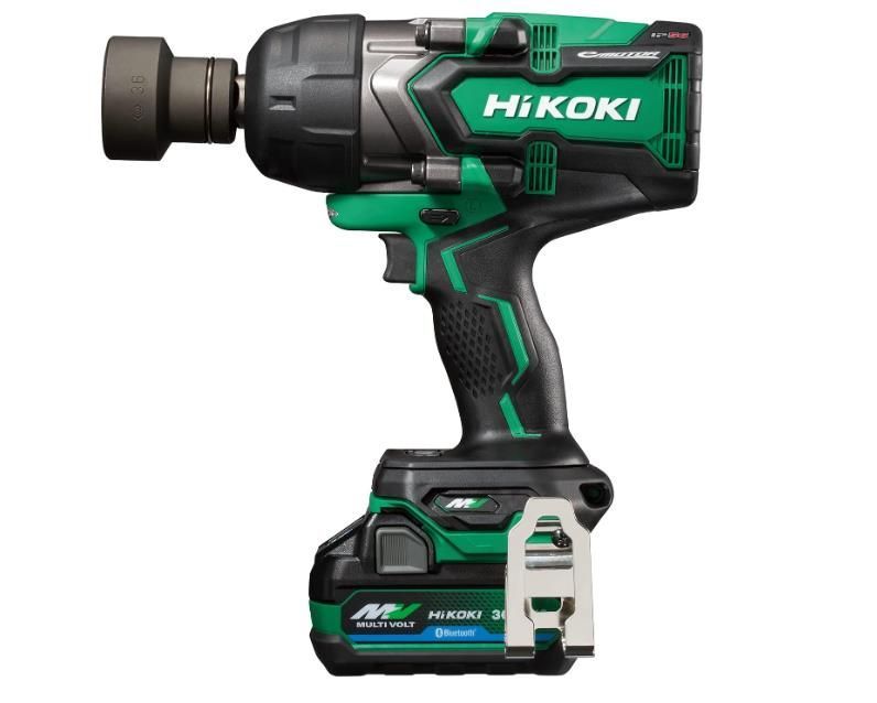 HiKOKI ハイコーキ 36V 充電式 インパクトレンチ 四角ドライブ19mm 蓄電池2個 充電器 ケース付き WR36DF 2XPSZ