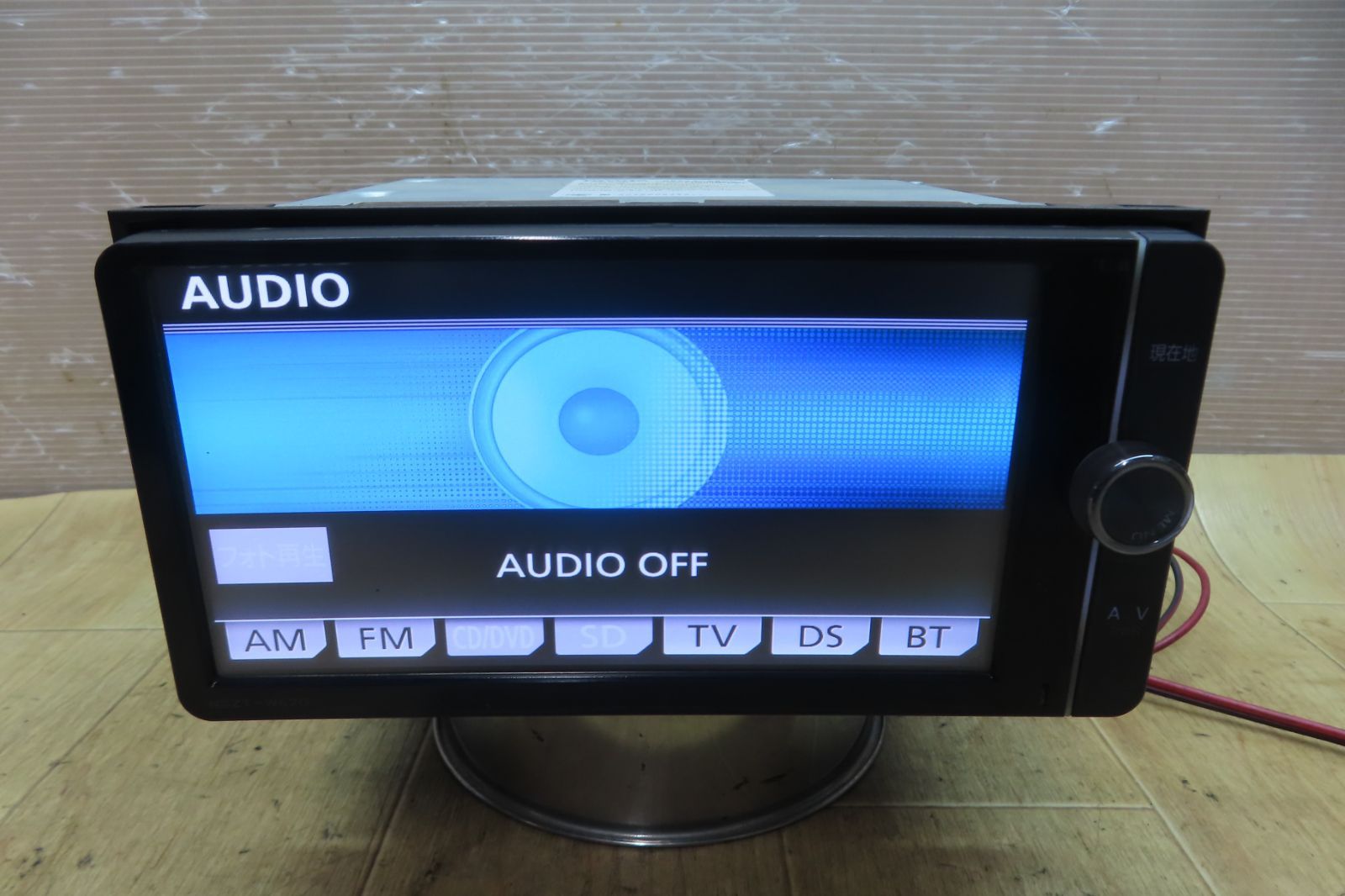 付 F3771 トヨタ純正 NSZT-W62G メモリーナビ 地図2012年 地デジTVフルセグ内蔵 Bluetooth内蔵 CD DVD再生OK 本体のみ BRIGHTFACE_UK