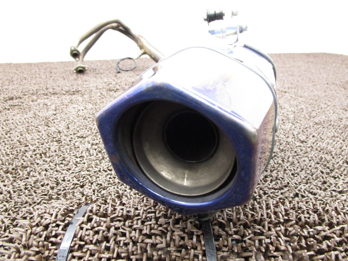 Z250 社外 BEET マフラー サイレンサー A6847 ER250C カスタム素材に カワサキ EX250LE 動画有 FI インジェクション