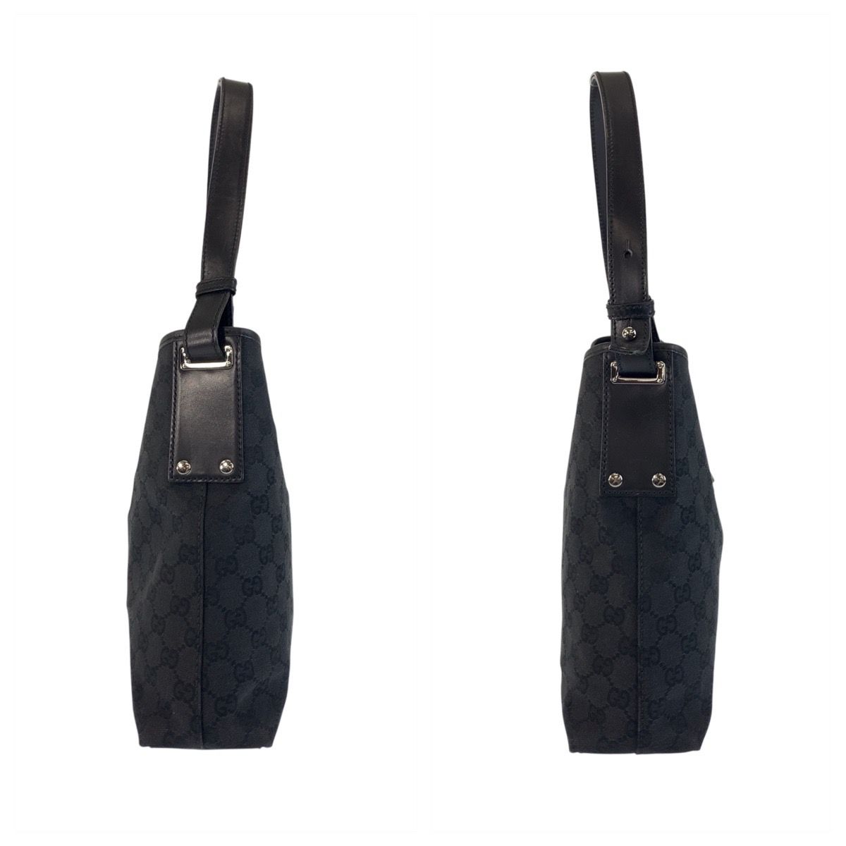 美品 GUCCI グッチ ニュージャッキー ブラック 黒 シルバー金具 GG 