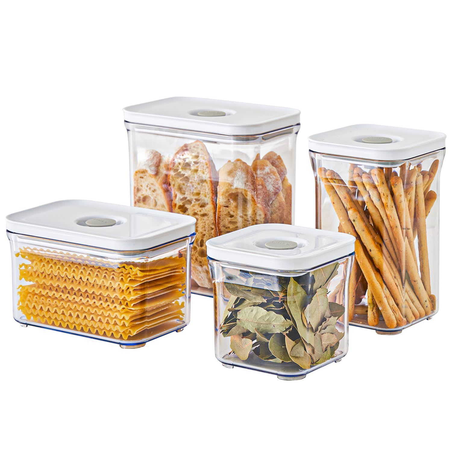数量 storage non-vacuum than longer times 5 to up fresh food Keep Proof Leak Free BPA 4-piece|Set Containers Storage Food Ai