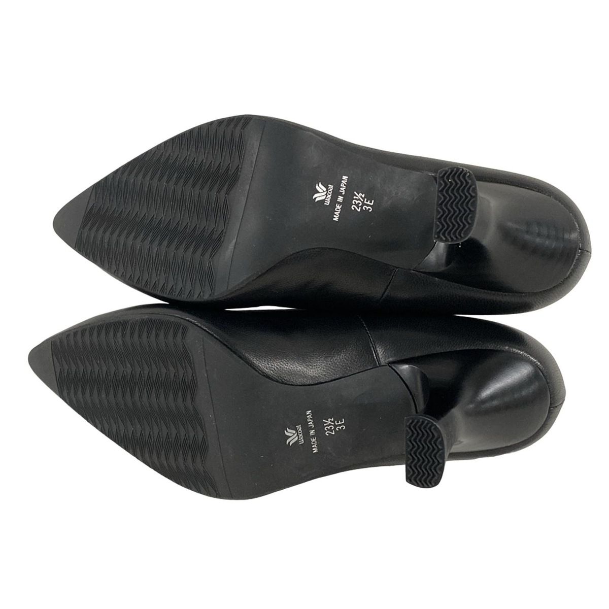 未使用級★ Wacoal success walk ワコールパンプス23E 黒 Wacoal success walk ワコールパンプス23E 黒