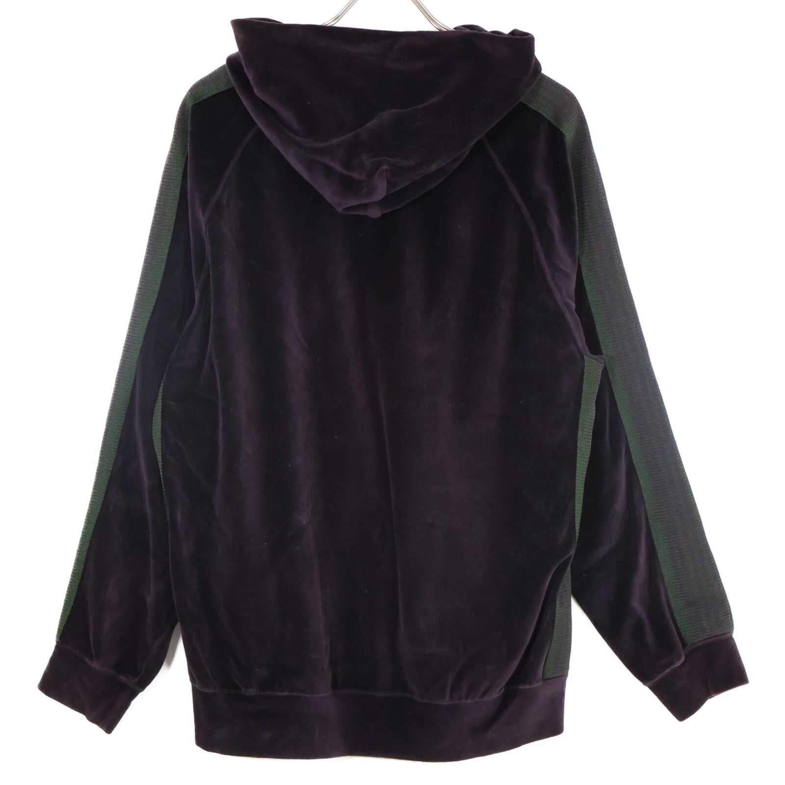 needles ニードルズ J0228 ﾊﾟｰﾌﾟﾙTrack Hoody ﾍﾞﾛｱﾄﾗｯｸﾊﾟｰｶｰ L