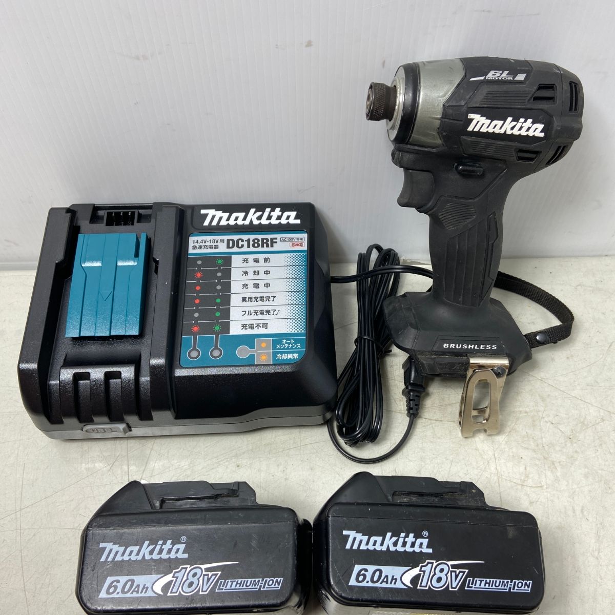 ΦΦMAKITA マキタ インパクトドライバ TD173D ブラック