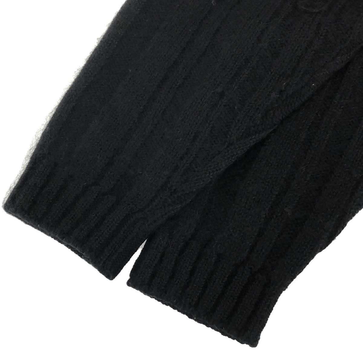 ATON エイトン 21AW MOHAIR SILK SHAGGY RANDOM RIB CREWNECK シャギー 