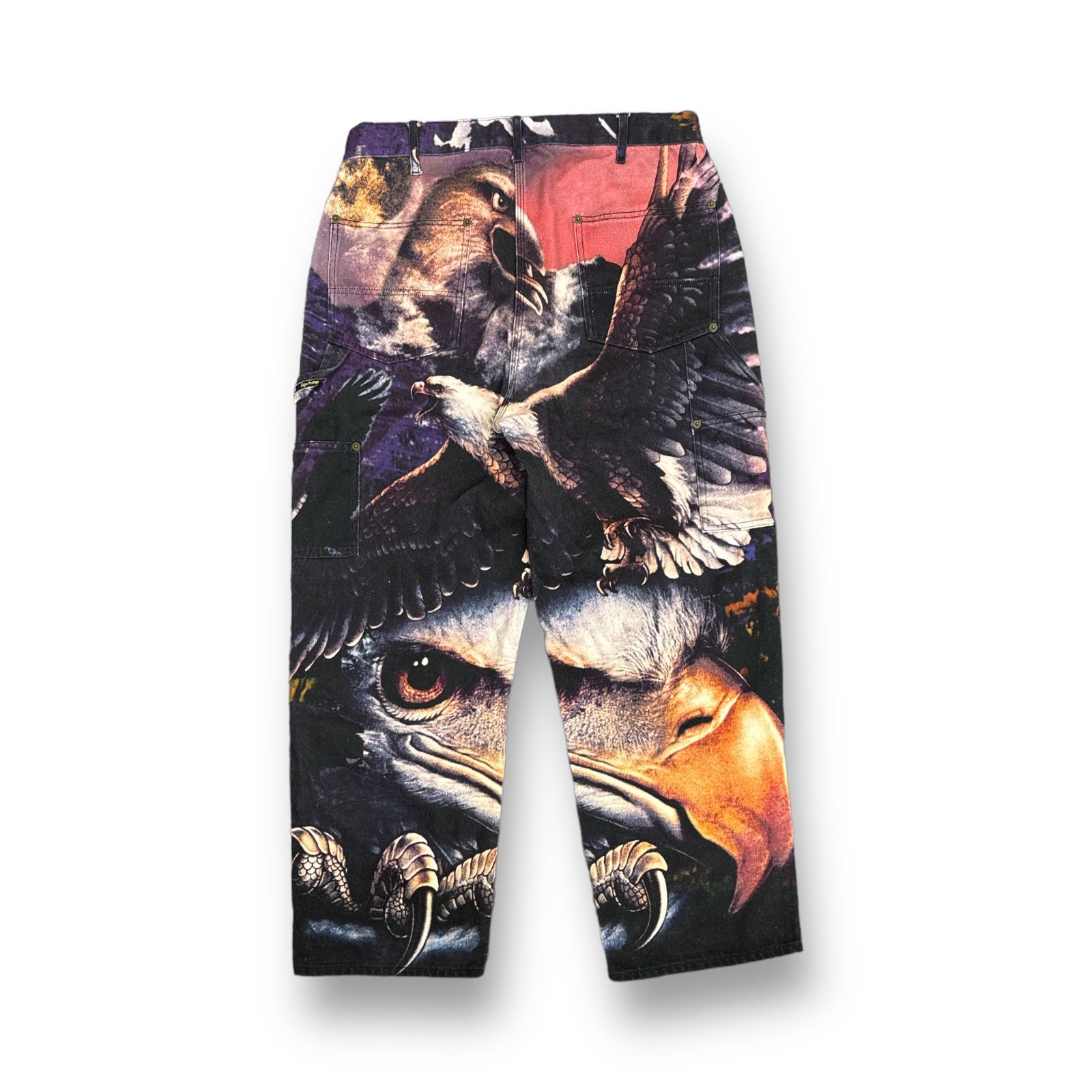 国内正規 Supreme 21SS Eagle Double Knee Denim Painter Pant