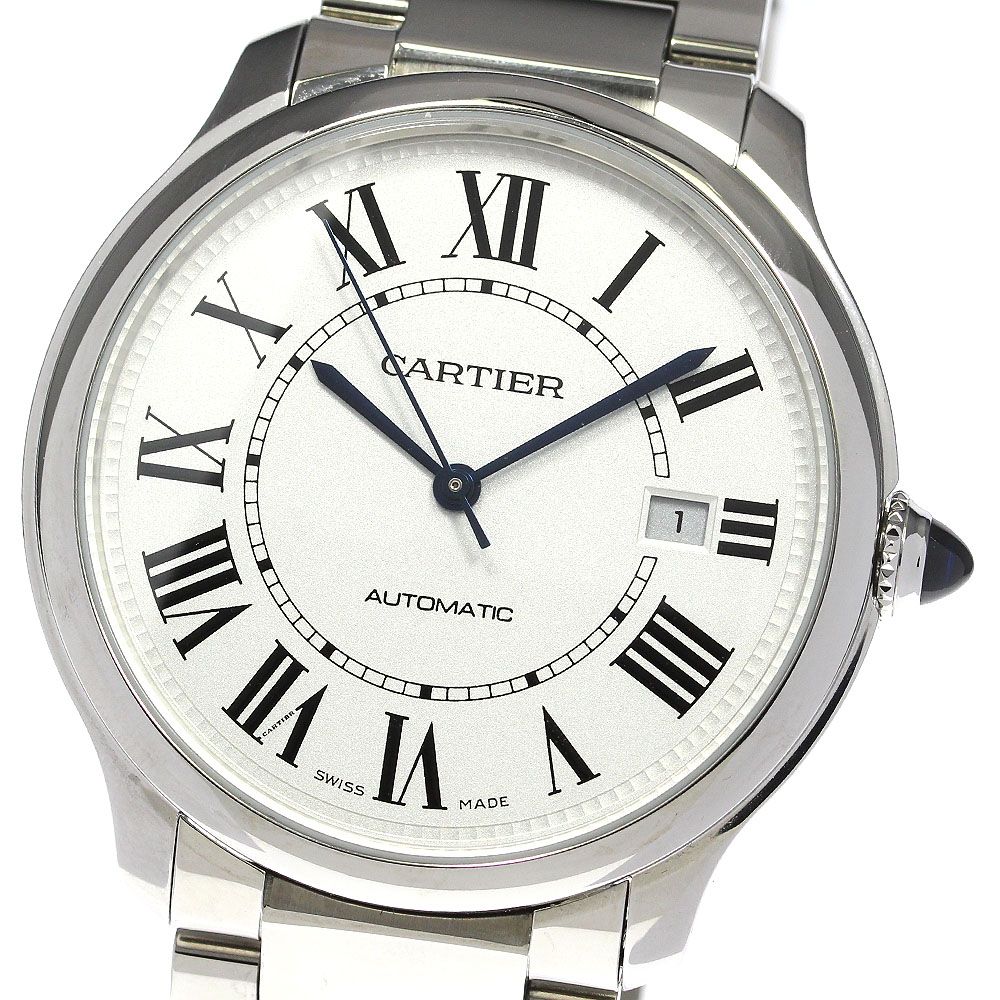 カルティエ CARTIER WSRN0035 ロンドマスト ドゥ カルティエ デイト 自動巻き メンズ良品_793059 - メルカリ