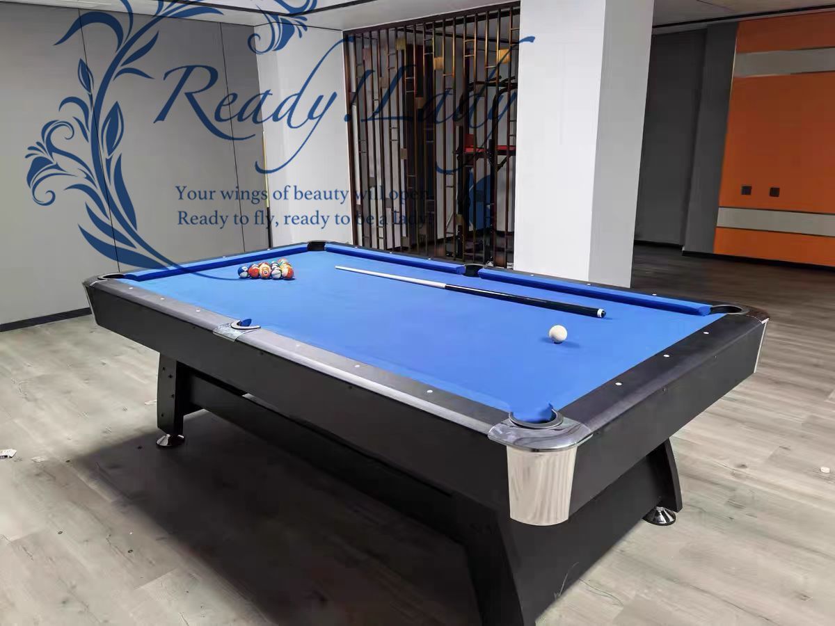 ビリヤード台 商用 家庭用 室内 子供 大人 店用 7フィート 台布青色