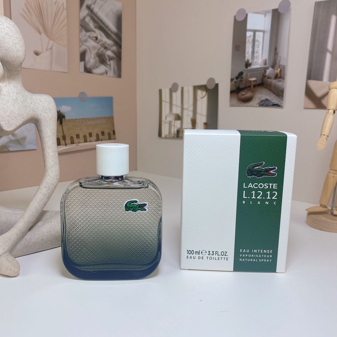 香水 LACOSTE オーデ ラコステ L.12.12 ブラン オーインテンス EDT・SP 100ml 【フレグランス ギフト プレゼント 誕生日】BLANC  EAU INTENSE POUR HOMME EAU DE TOILETTE SPRAY】 - メルカリ