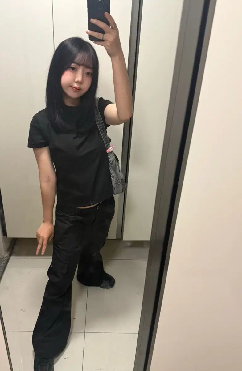 ジップアップシャツ