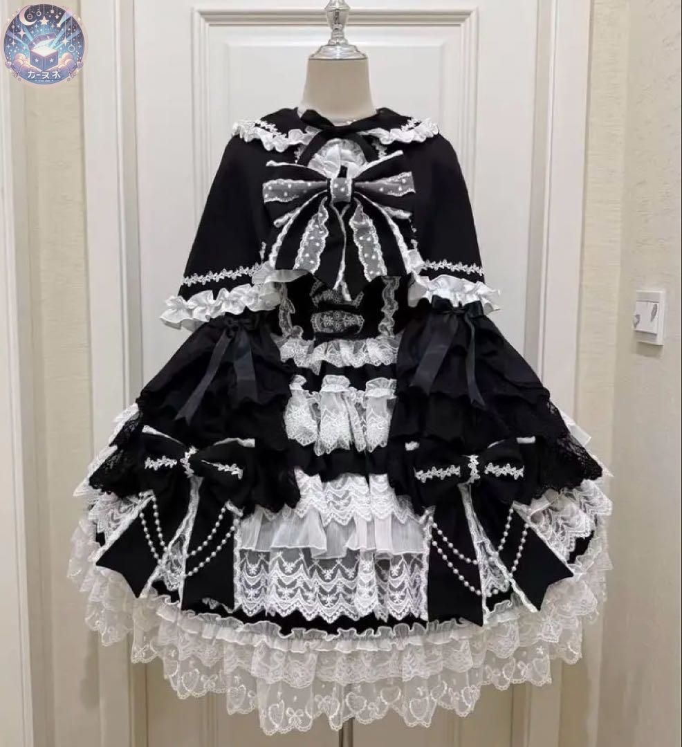 セーラームーン ムーンキャッスル柄 ロングスリップキャミソール L