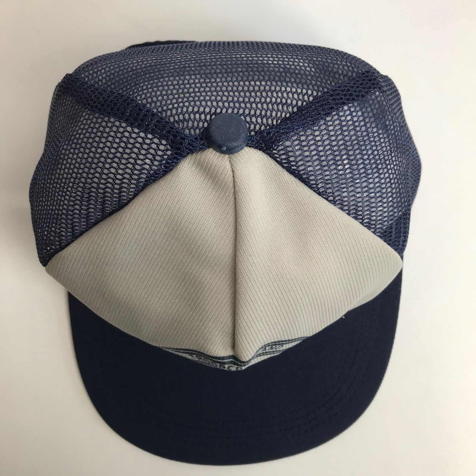 USA製 トラッカーキャップ スナップバック メッシュ 5パネル 帽子 O129 USA製 アメリカ製 プリント 企業物 TROOPER ISLAND BOYS CAMP