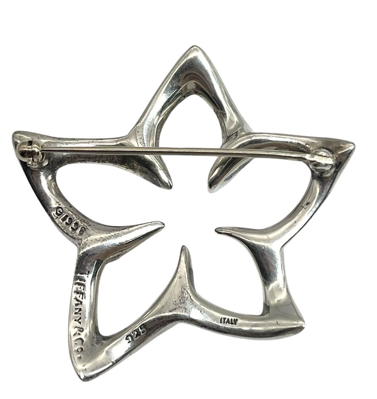 中古】TIFFANY＆Co．ティファニー ブローチ フラワーモチーフ