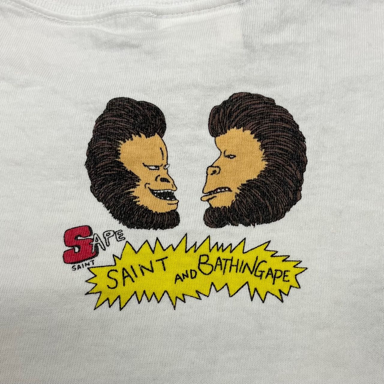定価34100円 美品 SAINT MICHAEL 23SS A BATHING APE T SHIRT SM-S23 