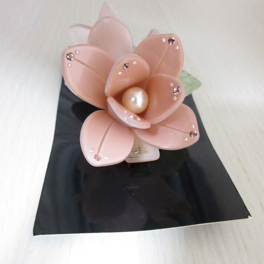 ALEXANDRE ヘアクリップ 花柄