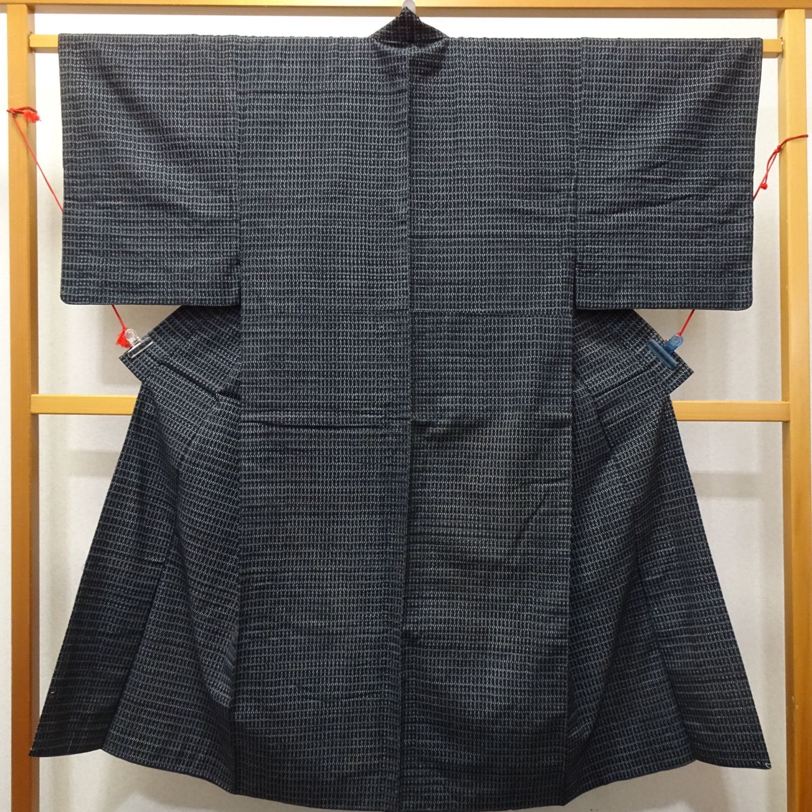 木綿 書生絣 羽織 久留米絣(木綿)羽織