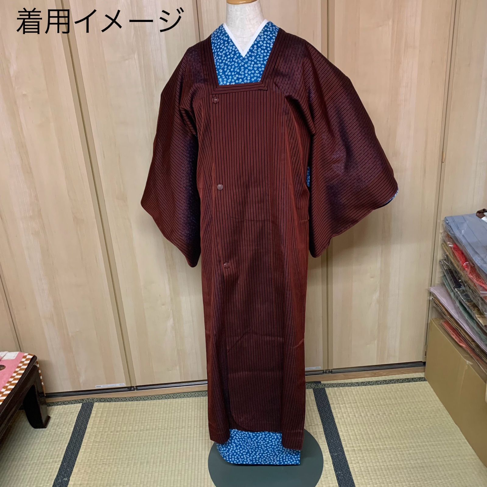 夏用 道行コート 夏着物 薄物 夏羽織 ロング k128 - メルカリ