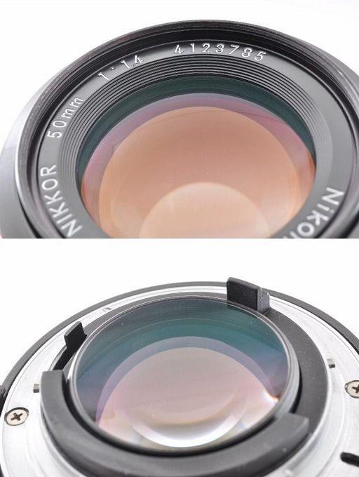 ガリ傷なし Nikon ニコン F2 Photomic A 35mm フィルム一眼レフカメラ Nikkor 50mm f|1.4 レンズ付き