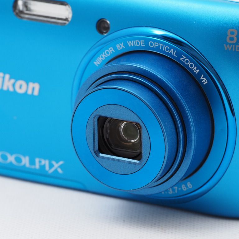 ニコン Nikon デジタルカメラ S3600 コバルトブルー S3600BL