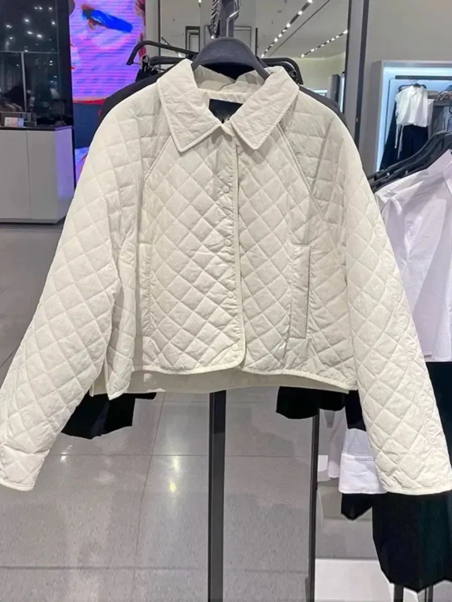 ZARA ZARA ザラ キルティング クロップド オーバーシャツ ジャケット