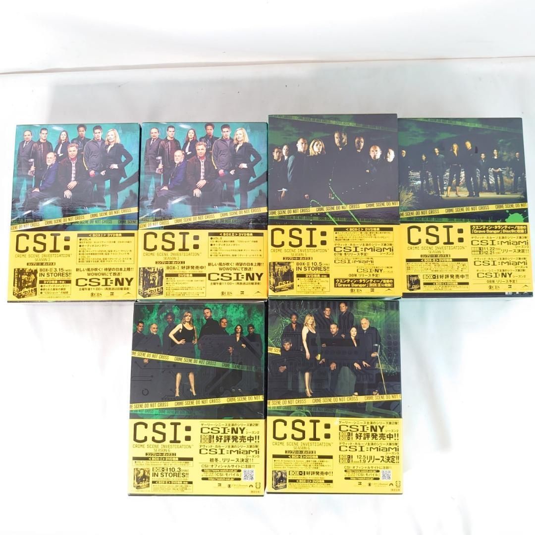 CSI:科学捜査班 DVDBOX Season 3・5・6 セット CSI:科学捜査班 DVDBOX Season 3・5・6 セット - メルカリ