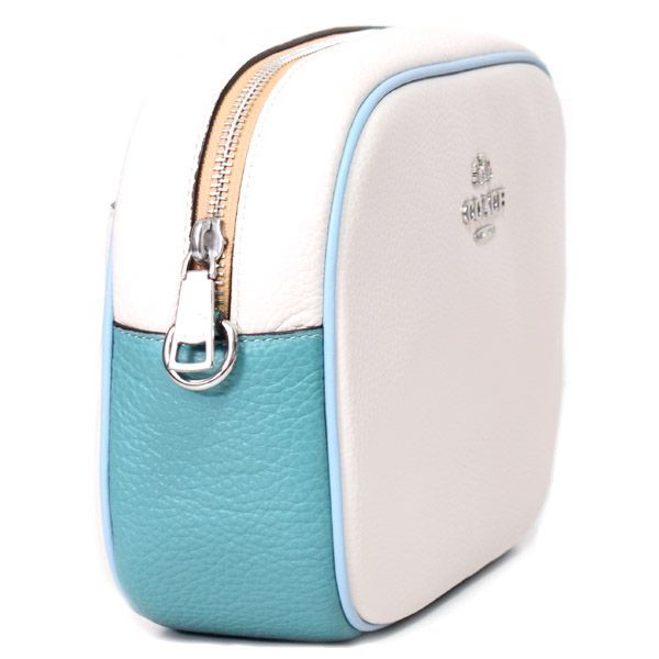 コーチ バッグ COACH ぺブルレザー ジェイミー カラーブロック