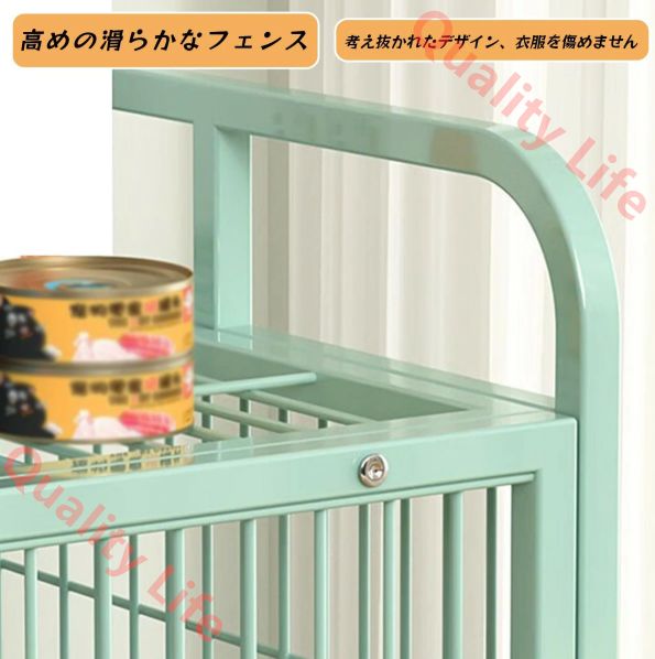 多層猫ケージ キャットケージ 大型 ペット ケージ お手入れ簡単 猫 ケージ 強くて安定している ケージ 猫 ペット ケージ 広いスペース キャットケージ 大型 快適な換気 多層猫ケージ ブレーキユニバーサルホイール 70x55x111cm WWW_USTAUSTRALIA_COM_AU