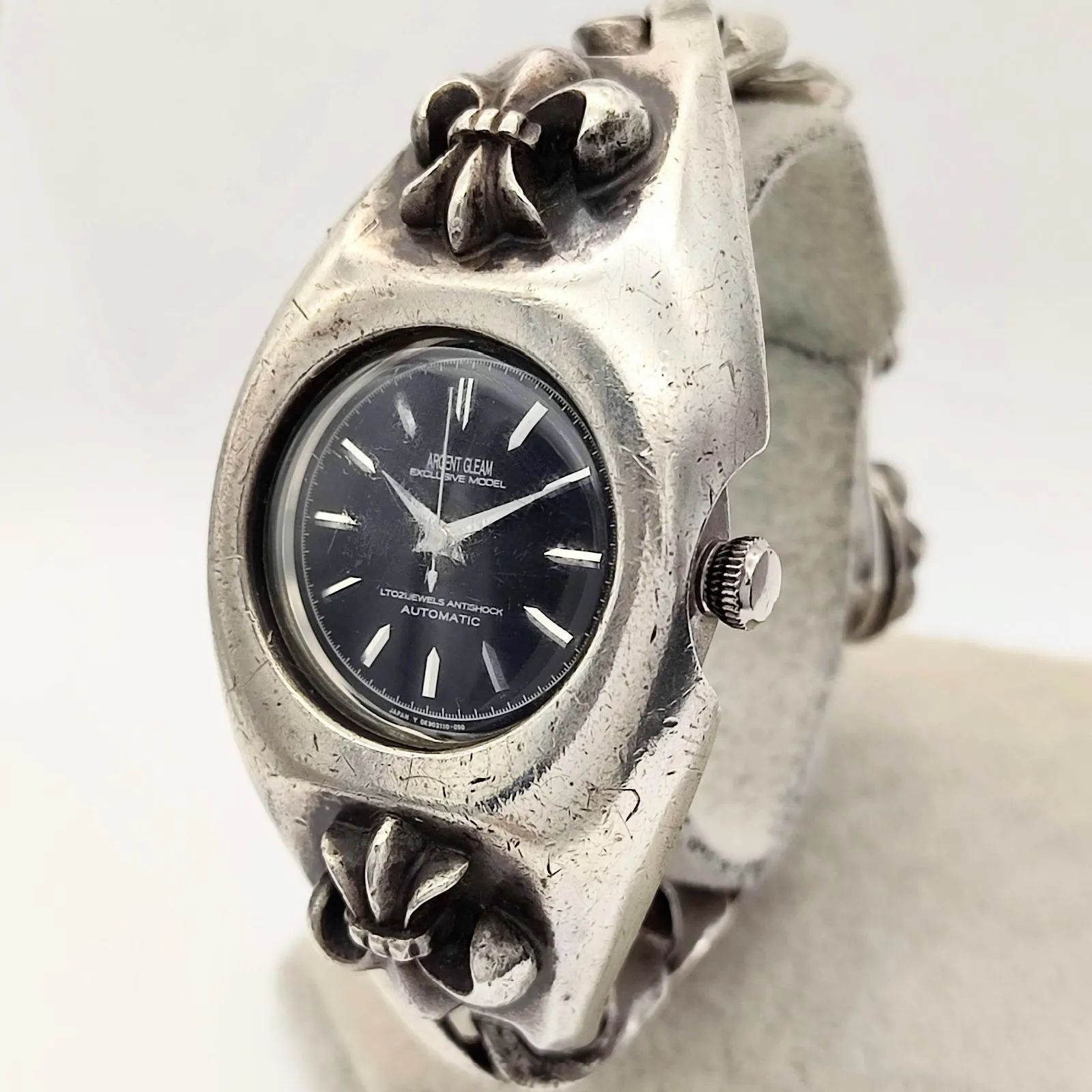 ARGENT GLEAM SILVER925 自動巻き 腕時計 銀 シルバー Argent Gleam アージェントグリーム シルバー 925 1 クリップ
