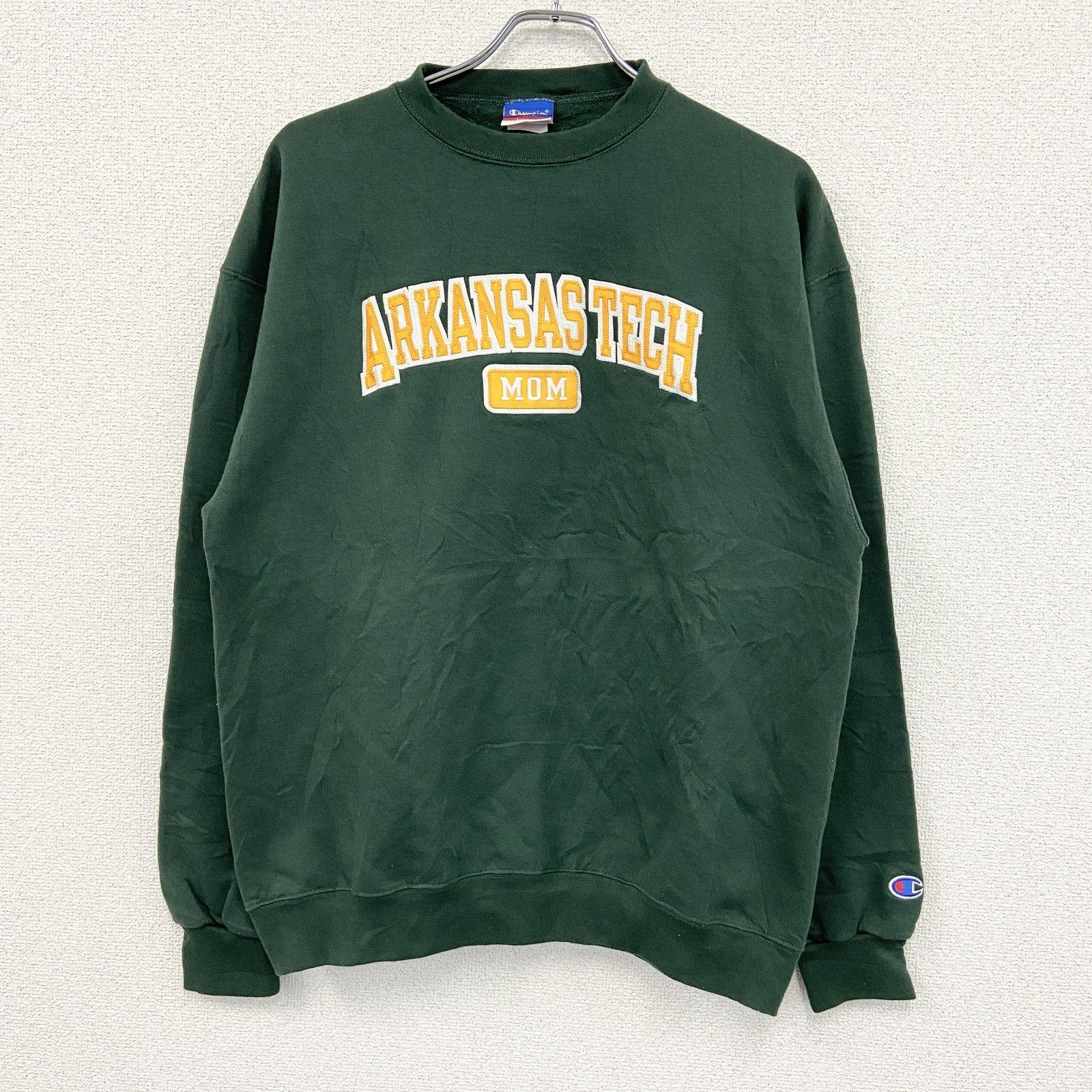 Champion 緑色 L トレーナー 90s Champion Reverse Weave トレーナー L グリーン
