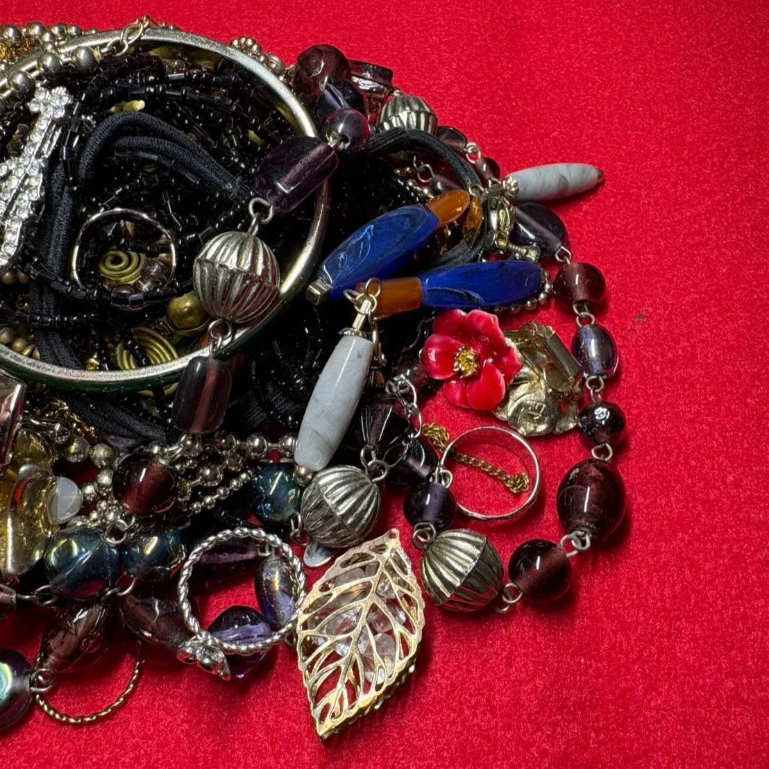 遺品整理 アクセサリー 大量 まとめ ヴィンテージ レトロ ✨500g超 
